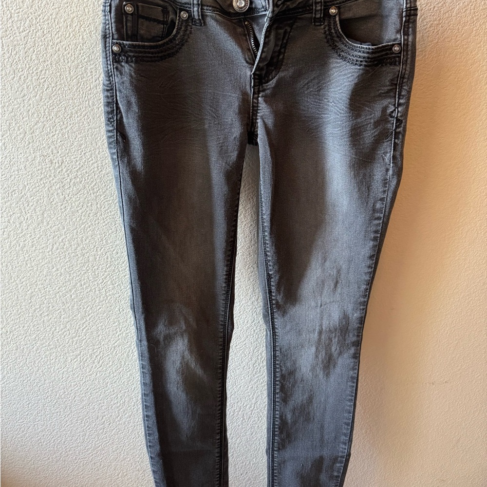 Women's Gray Skinny Jeans